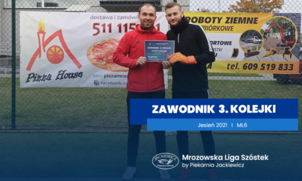 MVP trzeciej kolejki – Kacper Jarząbek